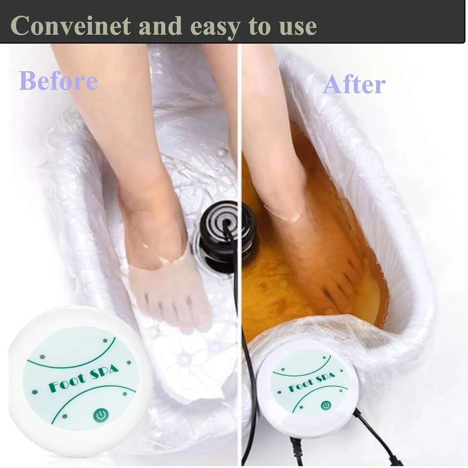 Ionic foot spa detox machine with portable white basin and black ion array for home therapy cleanse treatment.