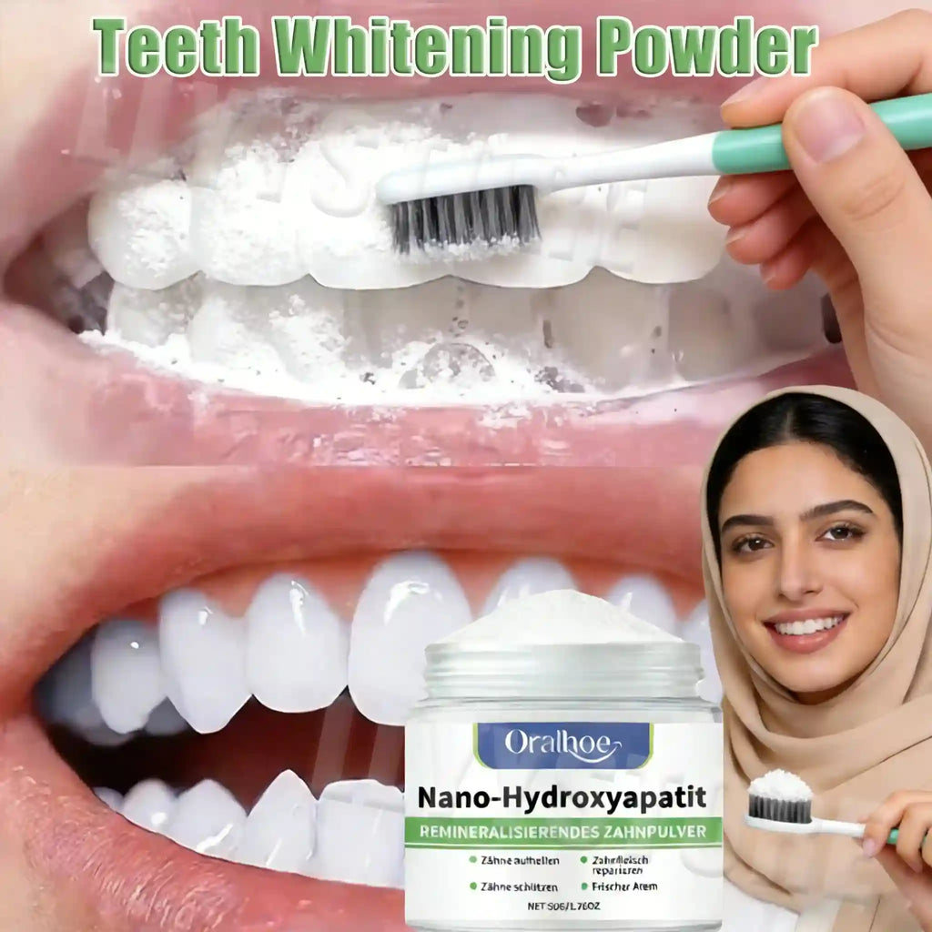 Tidesmit teeth whitening powder for effective plaque, stain, and tartar removal for fresh breath