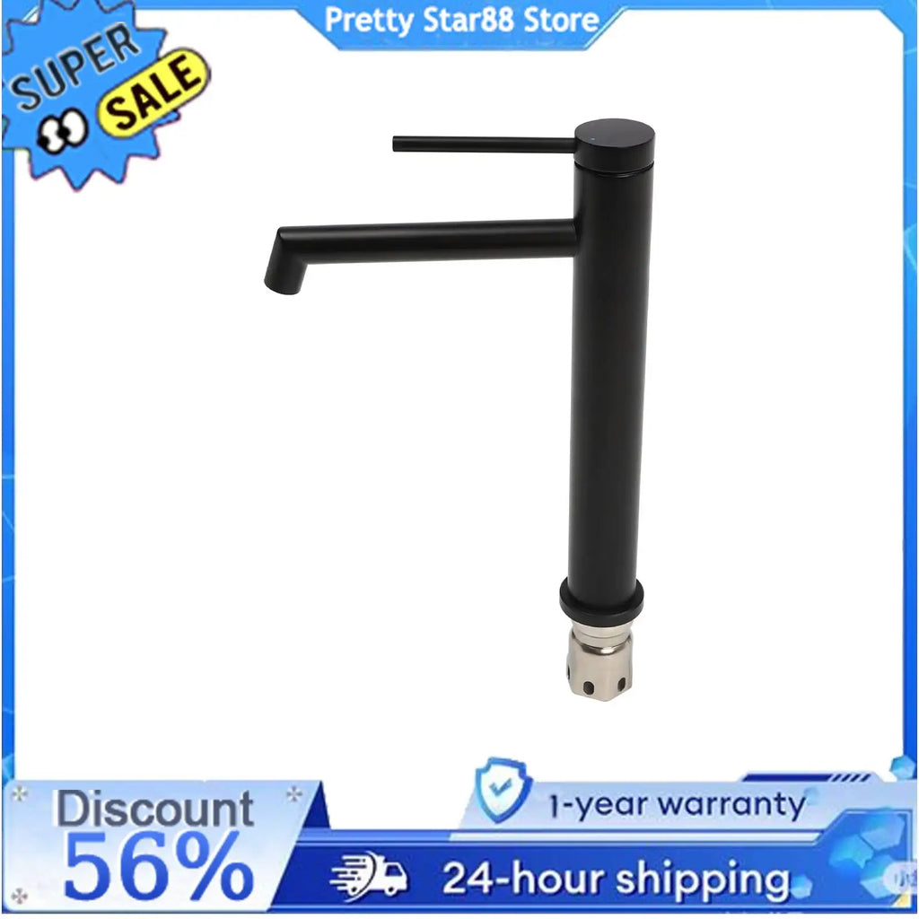 Wash Basin Mixer Tap Rust Resistance Easy to Install Bathroom Faucets Easy to Clean for Kitchens/Restaurants/Laundromats