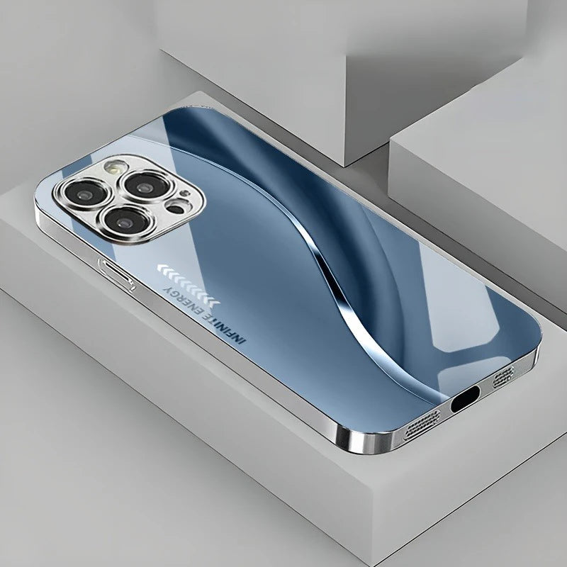 iPhone 17 Pro Max Gradient Minimalist Case with Drop Protection 5 Tidesmit