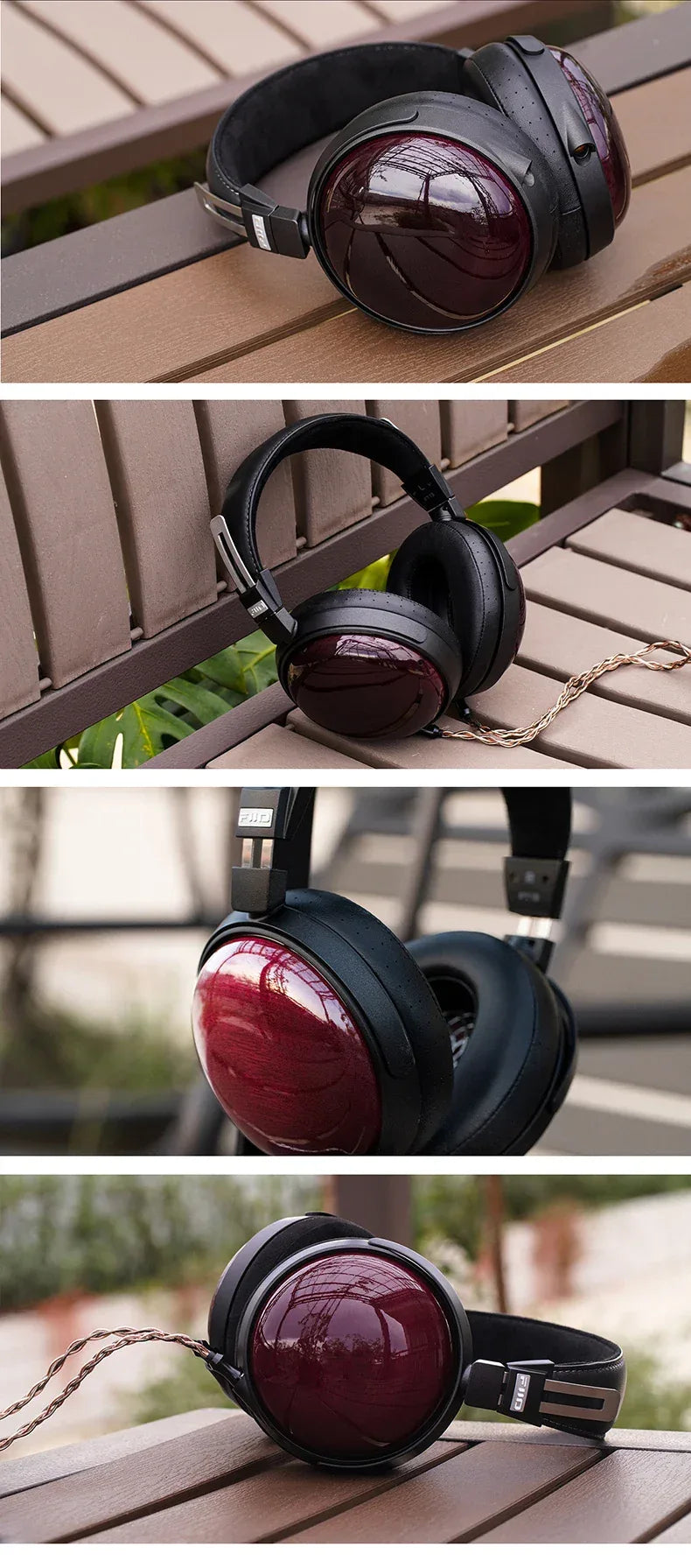 FT13 Closed-Back Audiophile Headphones | 60mm Wool Driver | Tidesmit Tidesmit