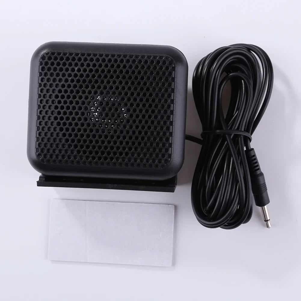 NSP-100 Mini External Speaker Loudspeaker Interface Car Speaker 3.5mm Two-Way for Yaesu FT-847 FT-920 FT-950 FT-2000 Car Mobile