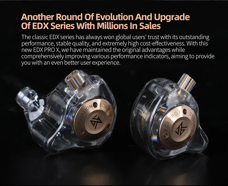 Tidesmit EDXProX HiFi In-Ear Wired Headphones with Microphone Tidesmit