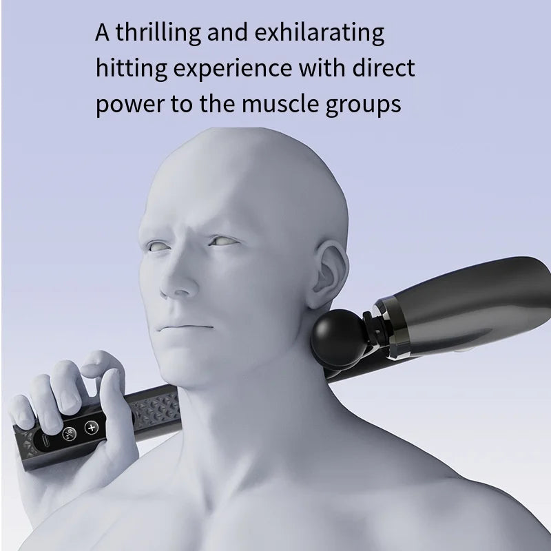 Fascia Gun Deep Tissue Massager - Rechargeable Muscle Recovery Tool Fascia Gun Tidesmit