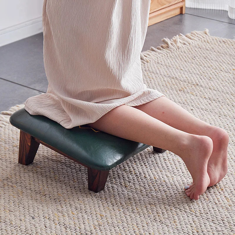 Solid Wood Stool Cushion Household Meditation Temple Kowtow Bay Window Futon Pad Lotus Seat Cushion