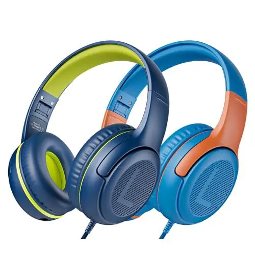 Gaming Headphones with Mic and Surround Sound - Comfortable Over-Ear Design AT2-2PBB Tidesmit