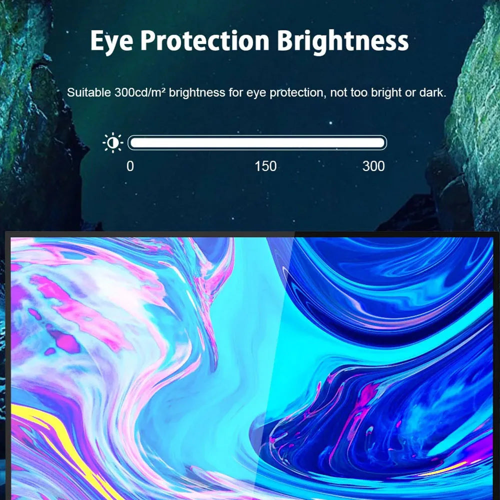 16inch Touch Portable Monitor 1920*1200P FHD IPS Screen 100%sRGB 300Nits HDR Display for Laptop/PC/Phone/Dex/PS4/PS5/SWITCH