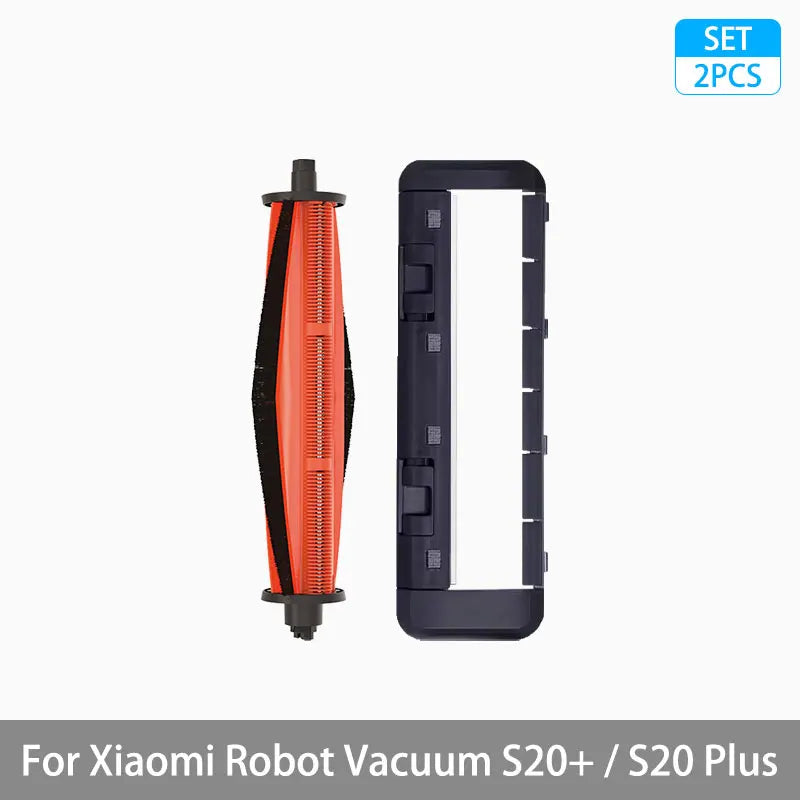 Tidesmit replacement parts kit for Xiaomi Robot Vacuum S20+ including main brush side brush HEPA filter and mop pads