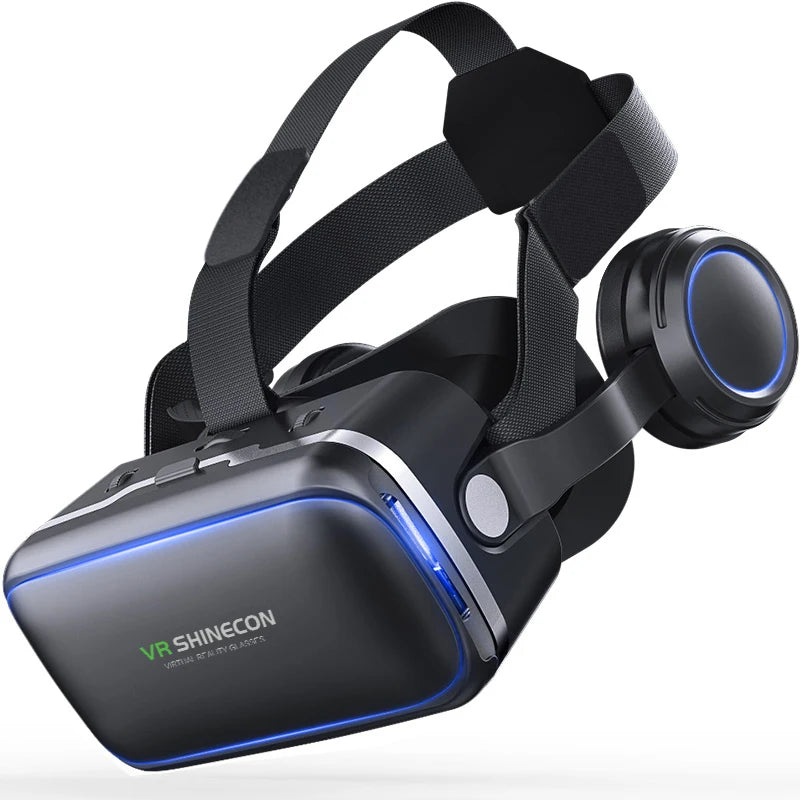 VR Headset for Smartphone – Adjustable 3D Goggles with Spatial Audio Tidesmit
