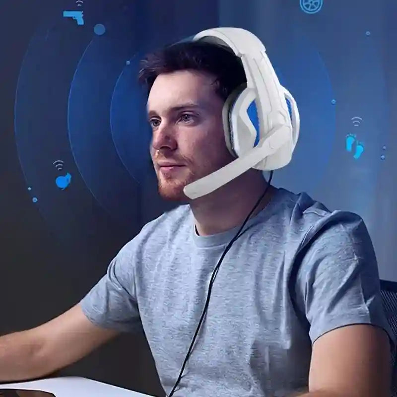 Wired Over-Ear Headphones with Adjustable Padded Fit | Tidesmit Tidesmit