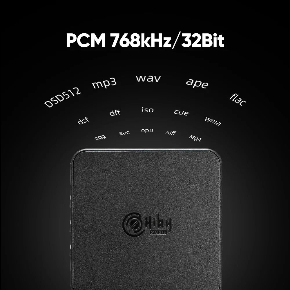 USB DAC Headphone Amplifier ES9038Q2M Tidesmit FD3 - Hi-Res MQA Support Tidesmit