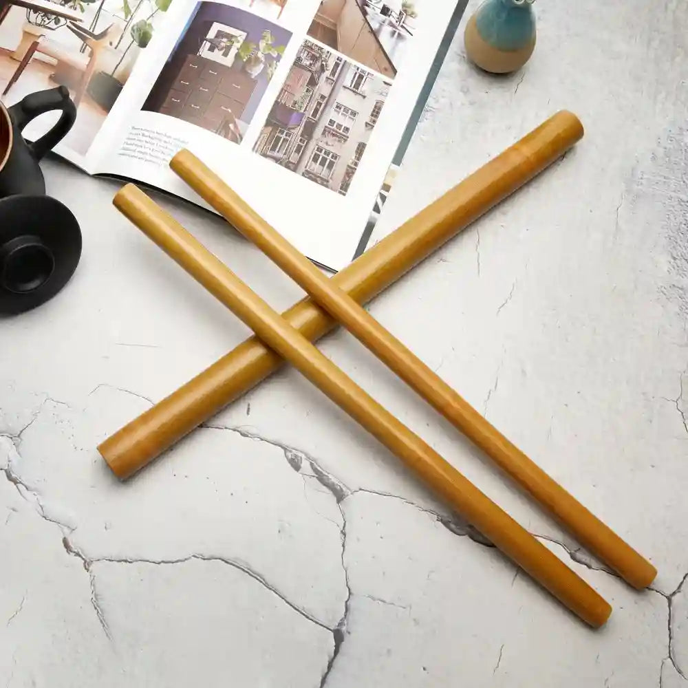 Bamboo Wood Therapy Massage Stick for Deep Tissue Muscle Relief Massage Roller Tidesmit