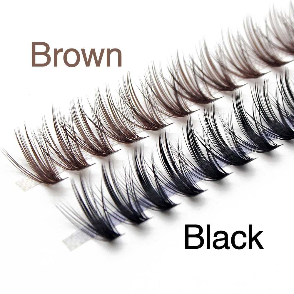 Individual Cluster 3D Volume Silk Lashes by Tidesmit False Eyelashes Tidesmit