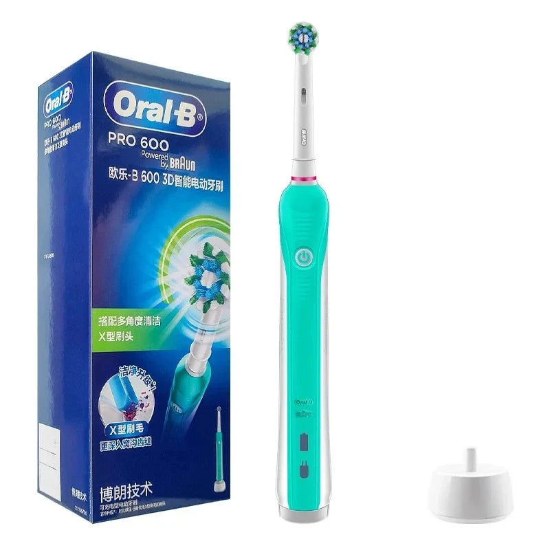 Oral B Sonic Electric Toothbrush PRO4000 RPO600 D12 Vitality Rotating Tooth Brush for Adults Oral Cares Rechargeable Waterproof