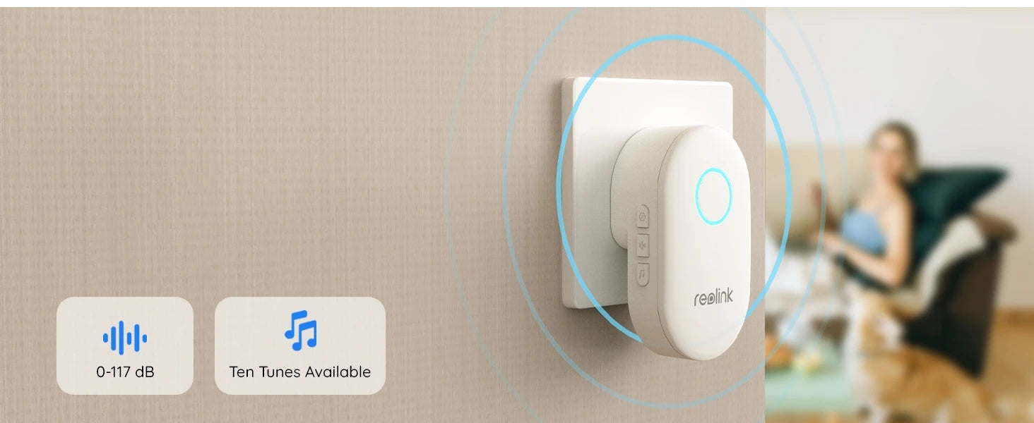 REOLINK 2K+ PoE Video Doorbell 2-Way Talk 4:3 Aspect Ratio Smart Home Video Intercom Wired Door Bell with Chime(EU&UK Optional)