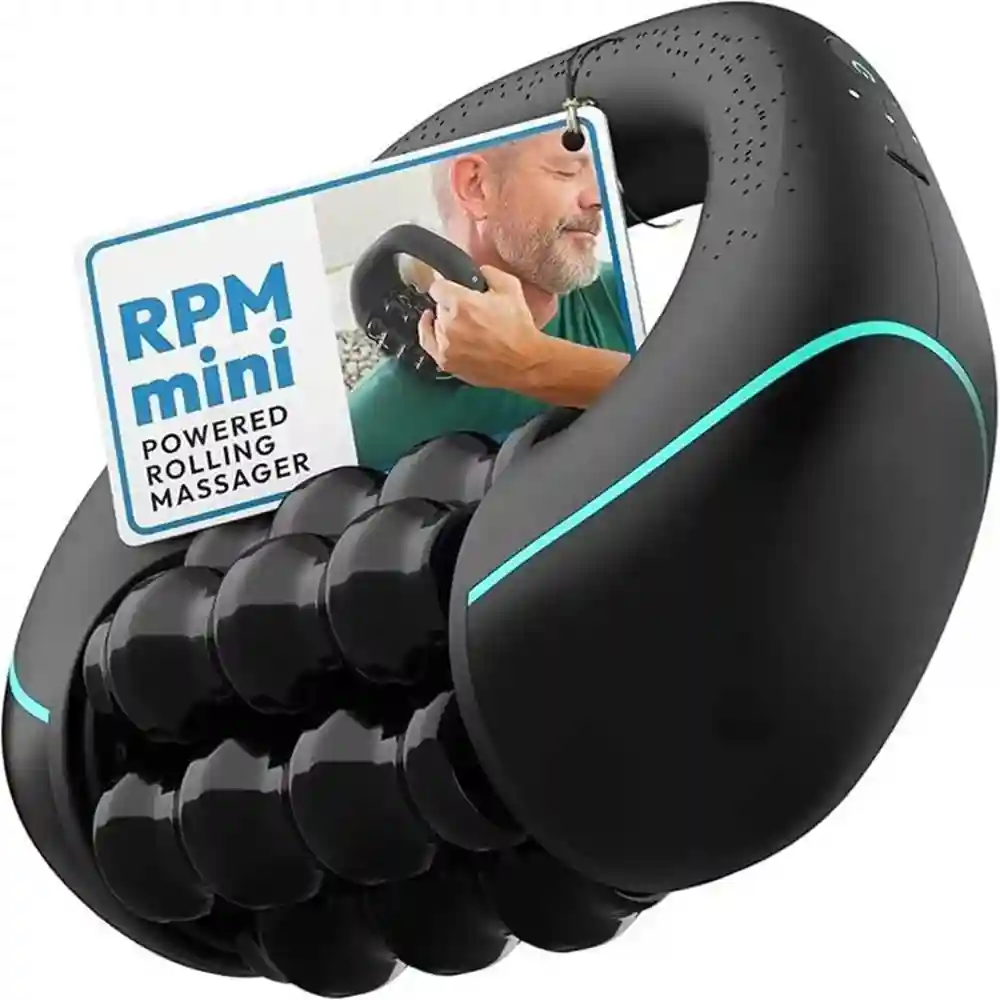 Electric Deep Tissue Massage Roller - 3-Speed Rechargeable Muscle Relief Massage Roller Tidesmit
