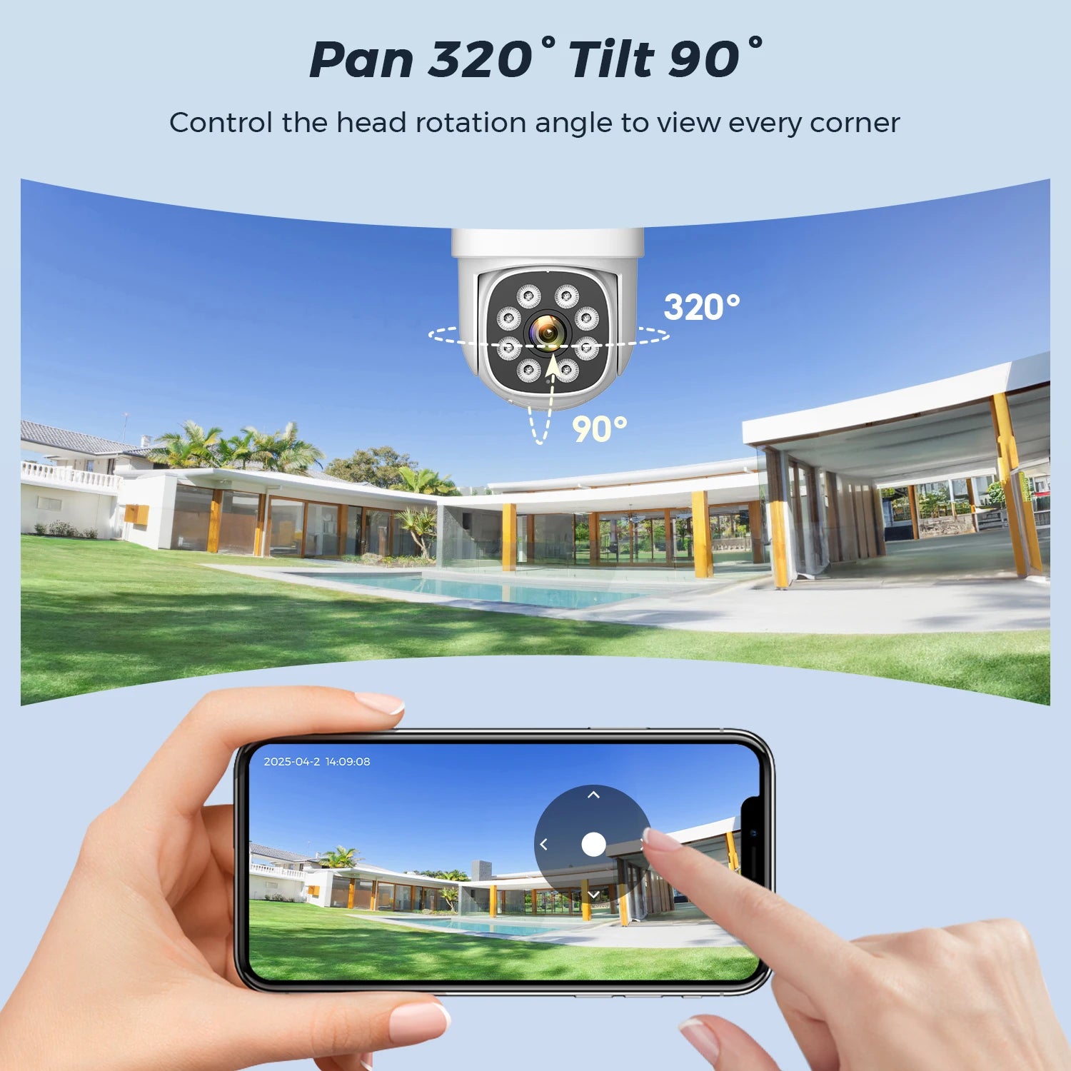 4G Solar Camera  Outdoors Wifi PTZ IP Camera 8MP 4K HD CCTV Camera AOV 24 Hour Recording Human Ai Auto Detect Tracking ICSee APP