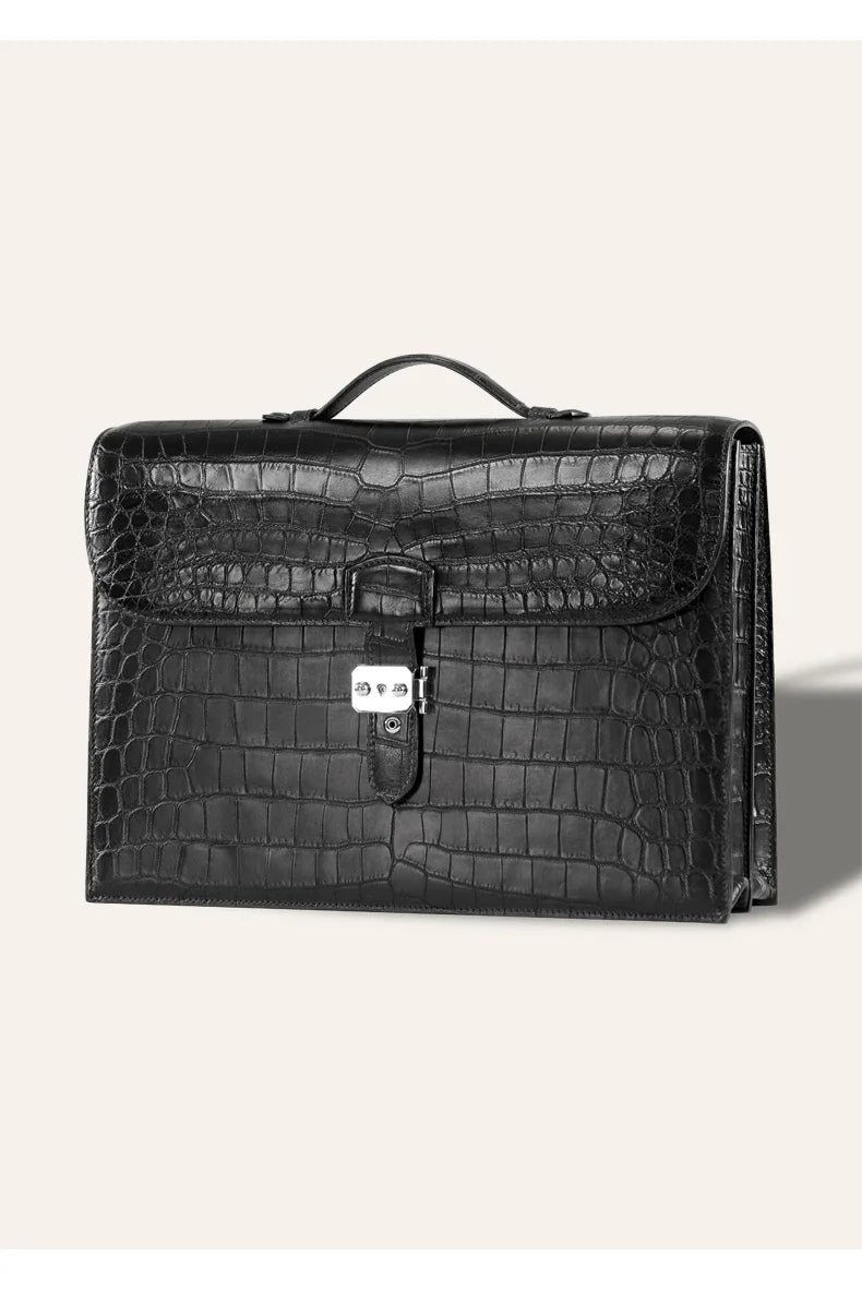 Cestbeau  lock buckle man briefcase whole skin men  bag male bag business
