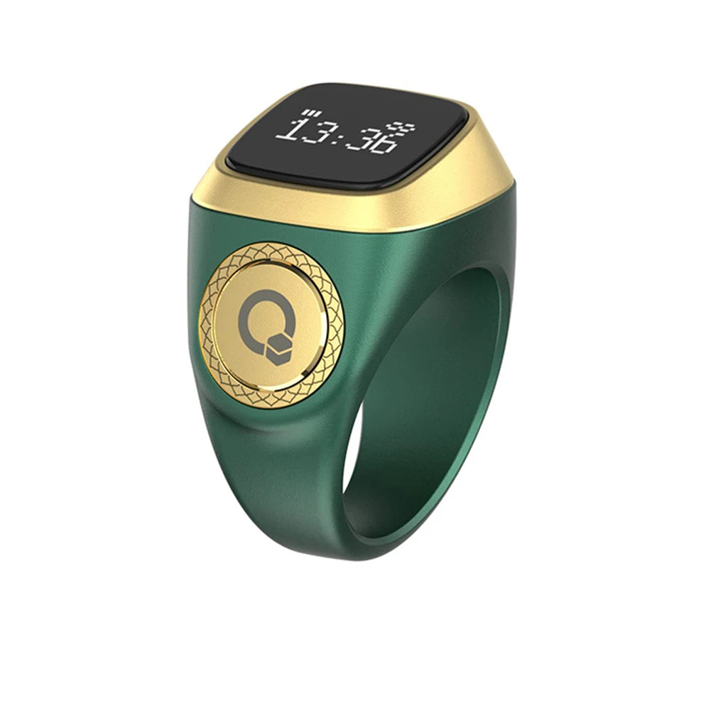Smart Zikr Ring Counter Waterproof Health Monitor by Tidesmit Tidesmit