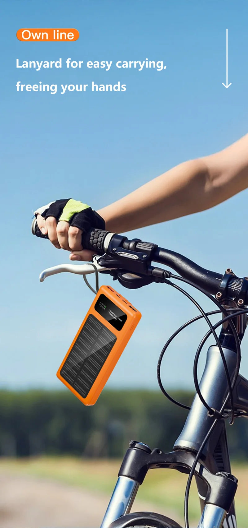 Tidesmit 200000mAh Portable Charger - High Capacity Fast Charging Power Bank Tidesmit