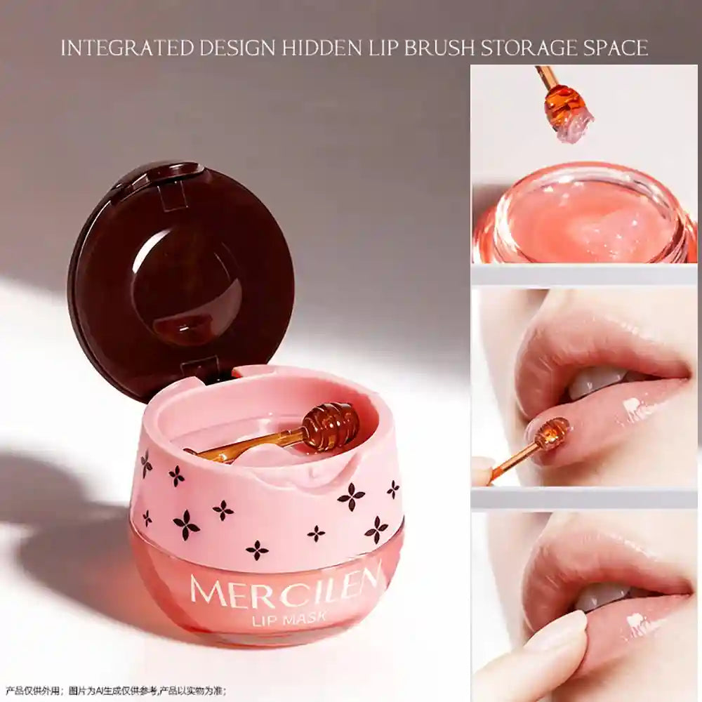 Hydrating Salmon Lip Mask - Intensive Repair Balm for Dry Lips Lip Care Tidesmit