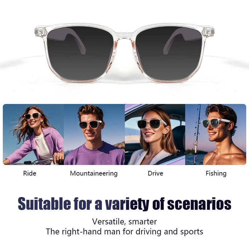 Tidesmit Bluetooth Smart Glasses with Polarized UV400 Audio Lenses Tidesmit