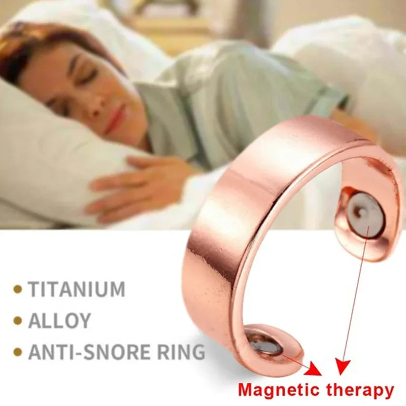 Anti Snoring Acupressure Ring - Adjustable Natural Sleep Aid Tidesmit Tidesmit