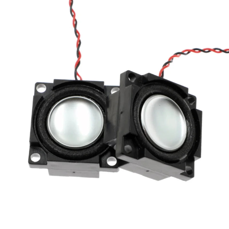 SOTAMIA 2Pcs 28x28mm Mini Full Range Speaker 8 Ohm 2W Voice Box Sound Music Cavity Loudspeaker Driver Smart Home TV PC Speaker