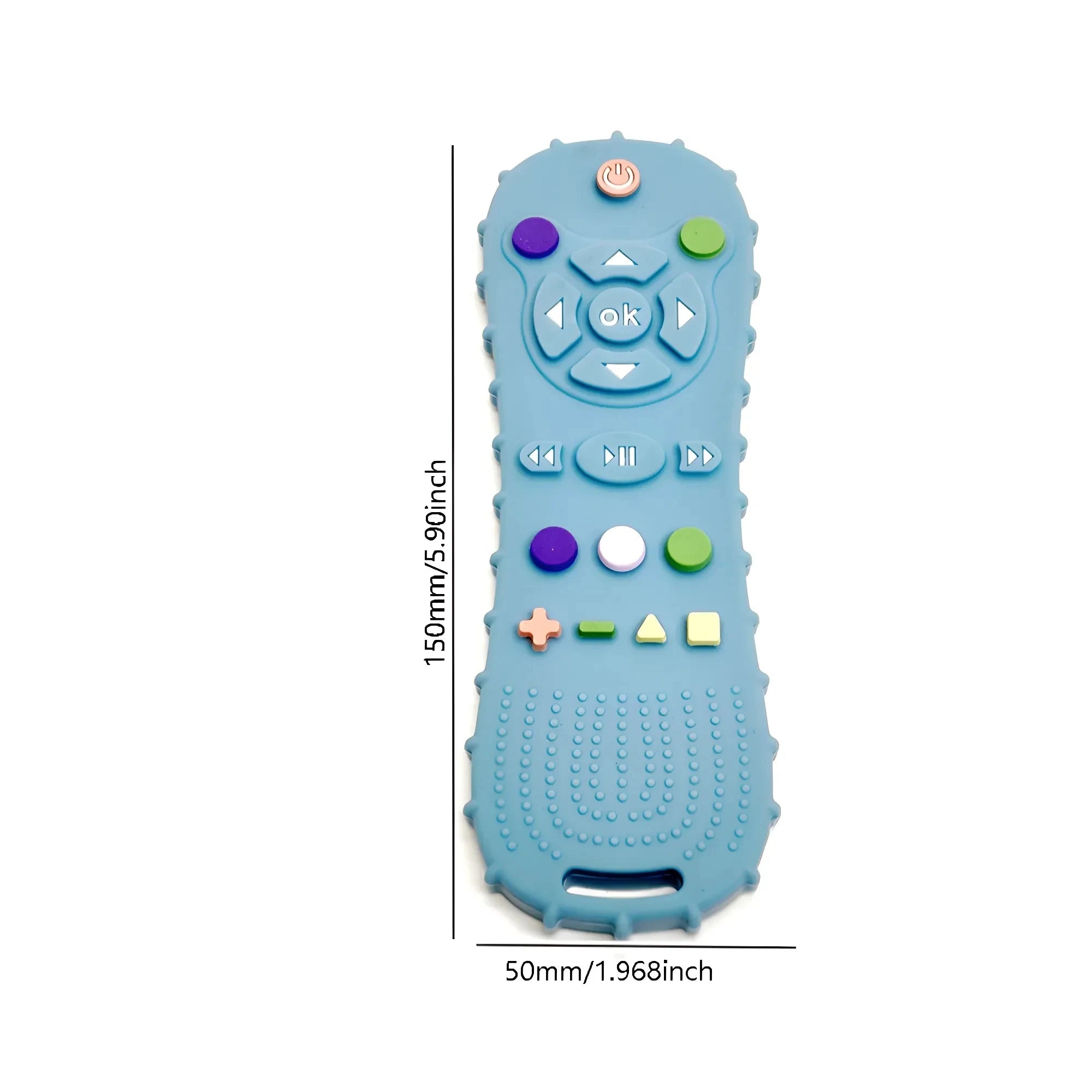 1/3PCS Silicone simulation remote control teething teething soothing anti-feeding toys food grade silicone buttons food grade