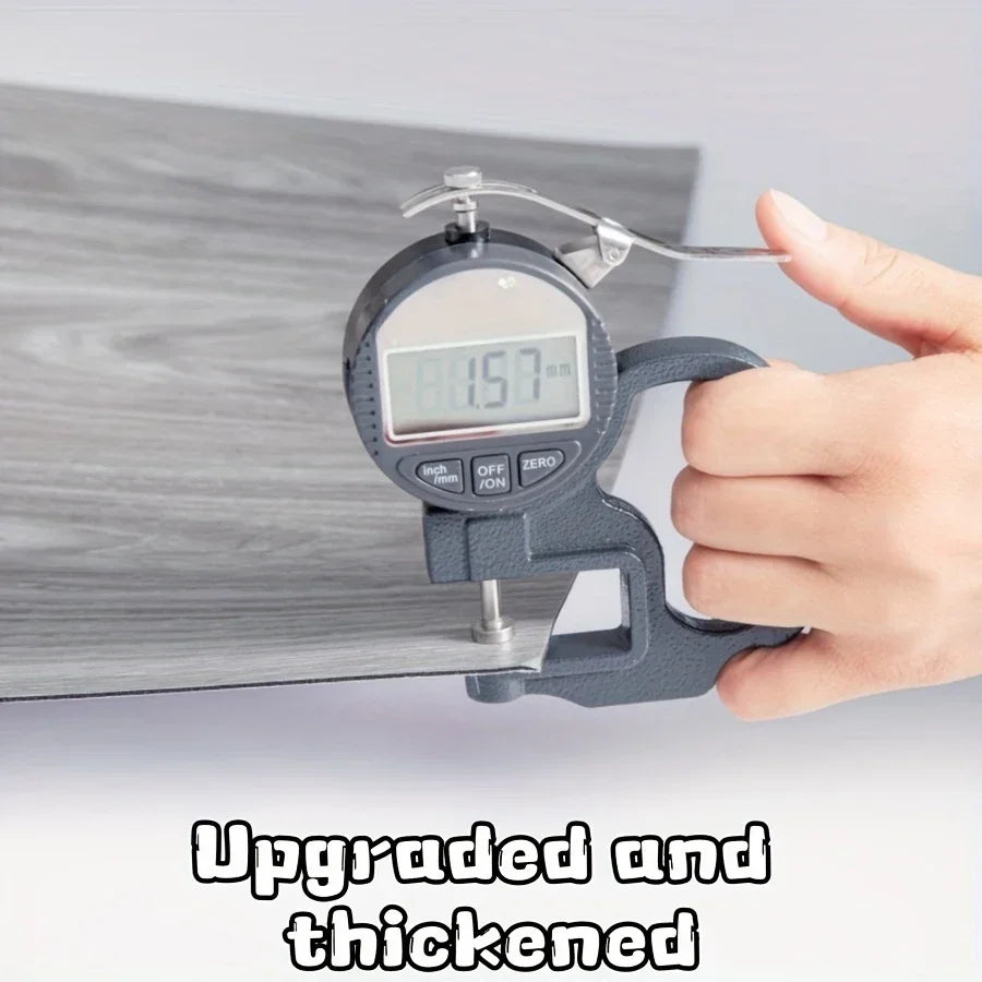 Self-adhesive Vinyl Floor Tiles Wood Grain Design Waterproof  Wear-resistant Wall Tiles for Bedrooms Kitchens Living Room Decor