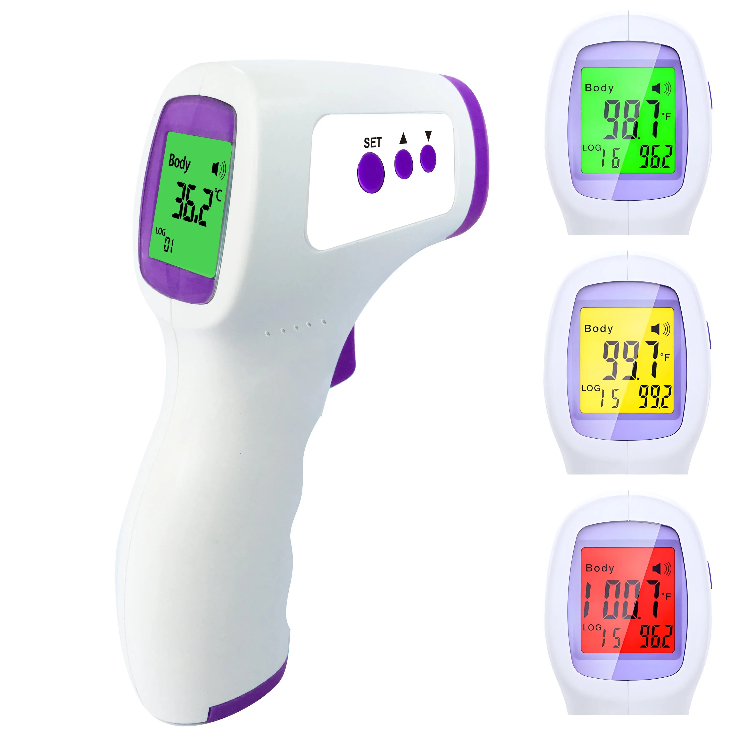 Portable Forehead Digital Thermometer Non Contact Infrared Medical Body Temperature Fever Measure Tool for Baby Adults