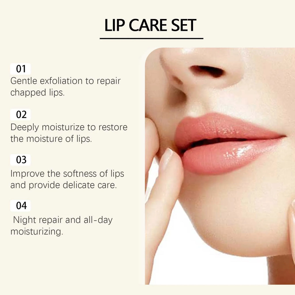 Moisturizing Lip Care Set - Gentle Exfoliating Balm (10 PCS) Lip Care Tidesmit