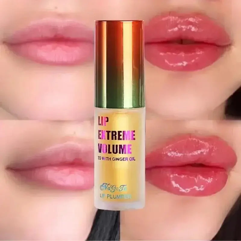 Ginger And Mint Lip Plumper Oil - Hydrating Volumizing Serum for Full Lips Lip Care Tidesmit