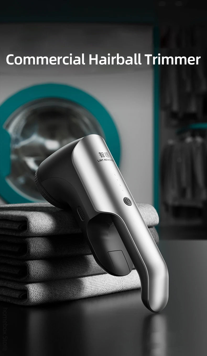 Tidesmit 45W professional electric lint remover and hairball trimmer for clothes featuring ergonomic spool design