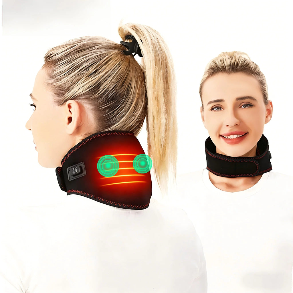 Electric Neck Massager with Heat and Vibration - Tidesmit Recovery Tool Fascia Gun Tidesmit