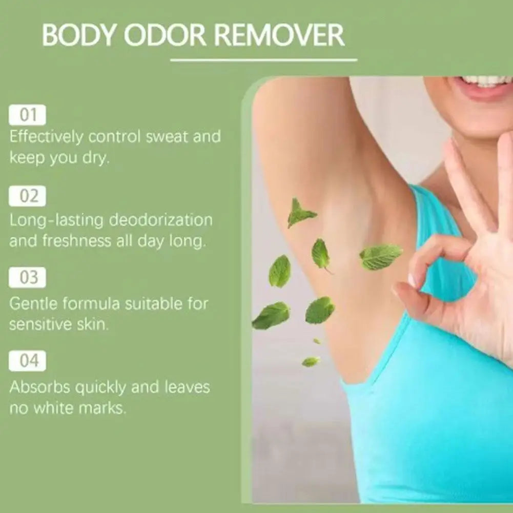 Tidesmit odor cream for armpits, a long-lasting sweatproof deodorant that effectively removes body odor.