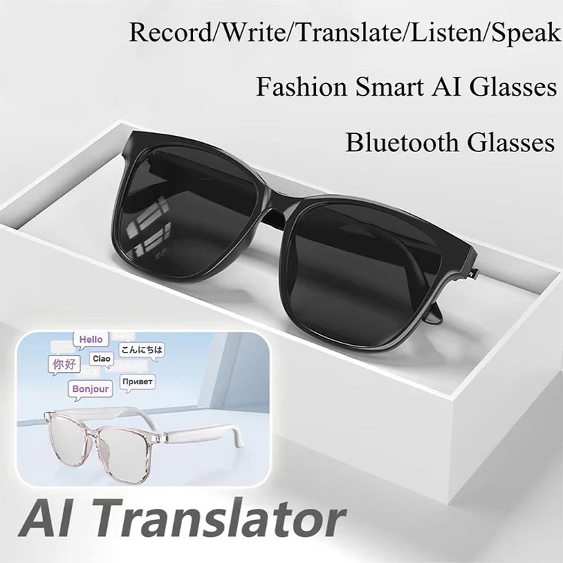 Smart AI Translation Glasses - Real-Time Audio Mixed Reality Wearable Tidesmit
