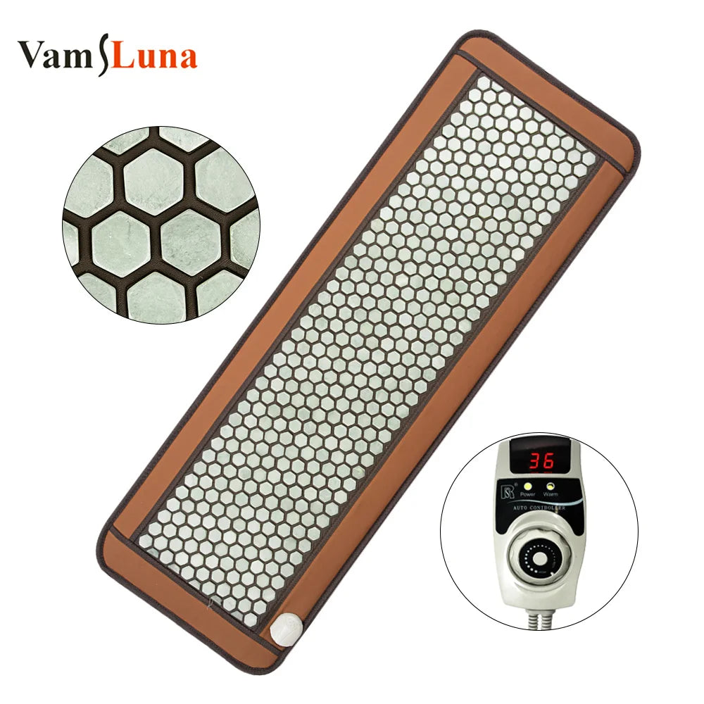 Jade Massage Cushion with Far Infrared Heat Therapy for Muscle Relief Massage Cushion Tidesmit
