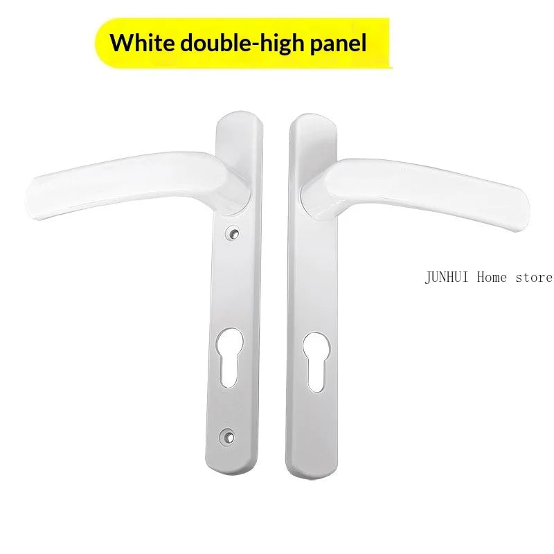 Thermal‑Break Aluminum Swing Door Ultra‑Thin Handle Lock for Aluminum Alloy Double Door Diamond‑Mesh Screen Door Hardware