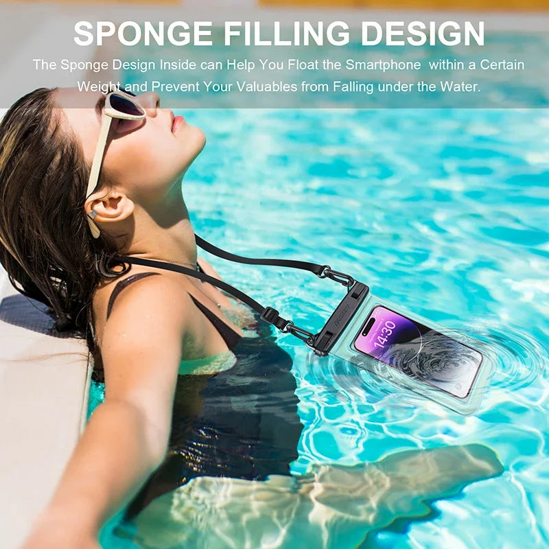 Waterproof Phone Pouch | Universal Crossbody Bag for Secure Travel Tidesmit