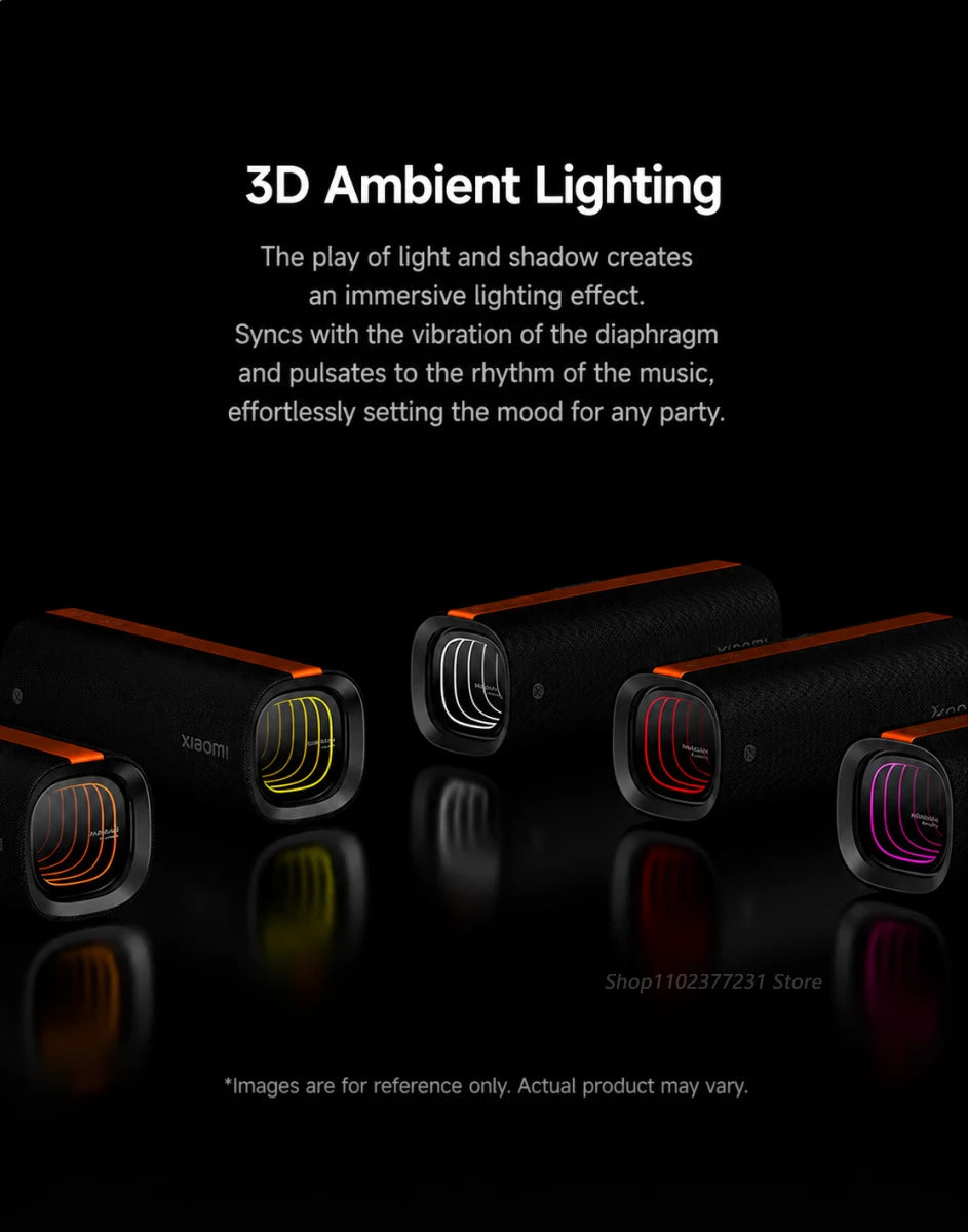 NEW Xiaomi Bluetooth Speaker Pro TWS Stereo Speaker IP67 Waterproof Bluetooth 5.4 Harman AudioEFX Combo 50W Portable Speaker CN