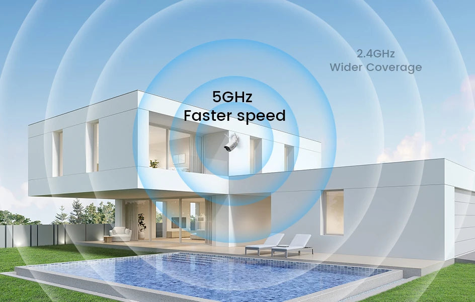 ZOSI 8MP/5MP Aurora Lux WiFi Security Camera True Full Color Night AI Detection Outdoor 4K/3K HD CCTV Video Surveillance Camera