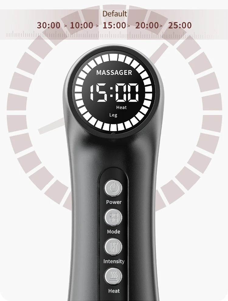 Shiatsu Foot and Back Massager with Heat Therapy - Tidesmit EU Model Massage Cushion Tidesmit