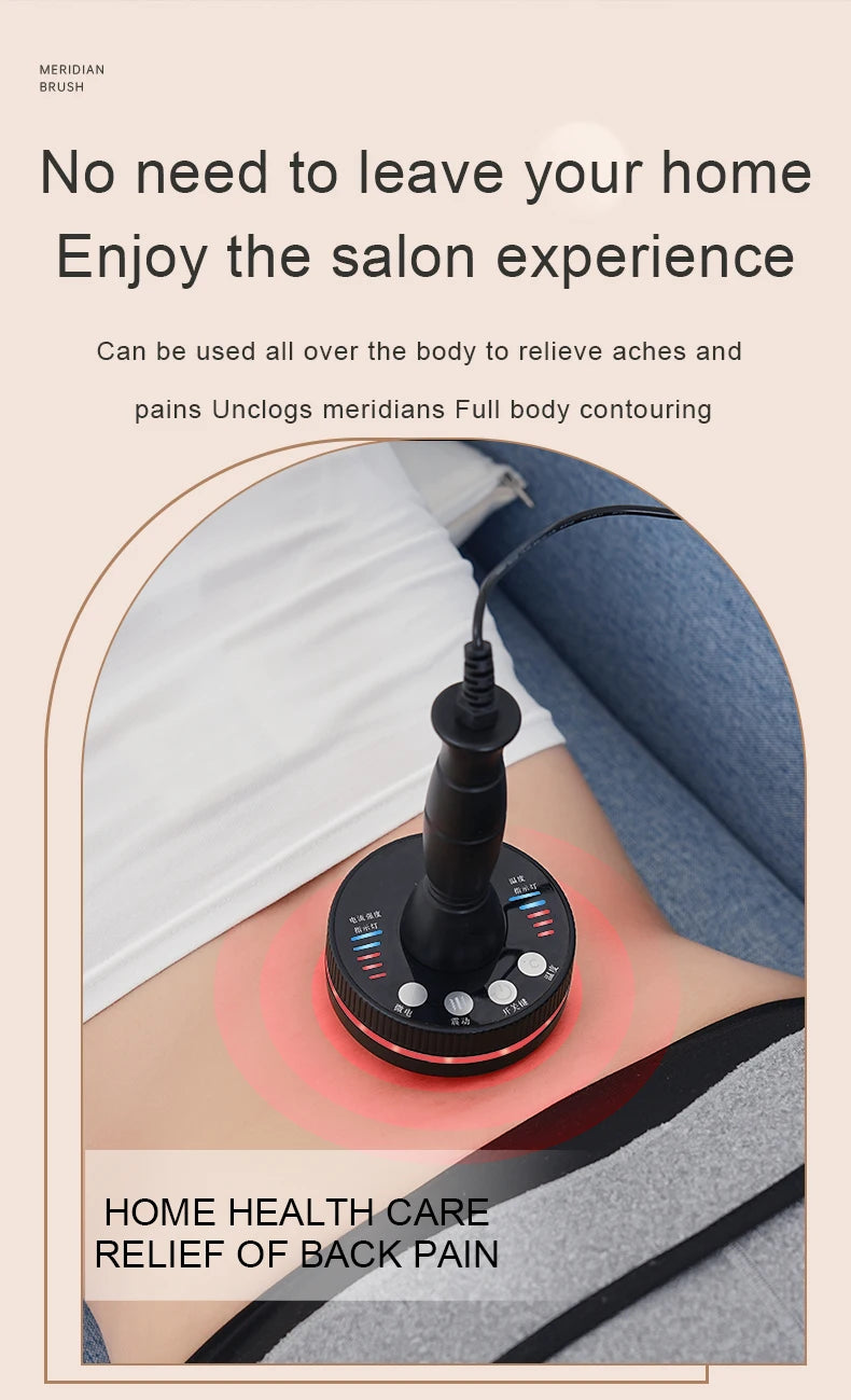 Electric Gua Sha Massager: Heated Deep Tissue Muscle Relief Tool Back Massage Instrument Tidesmit