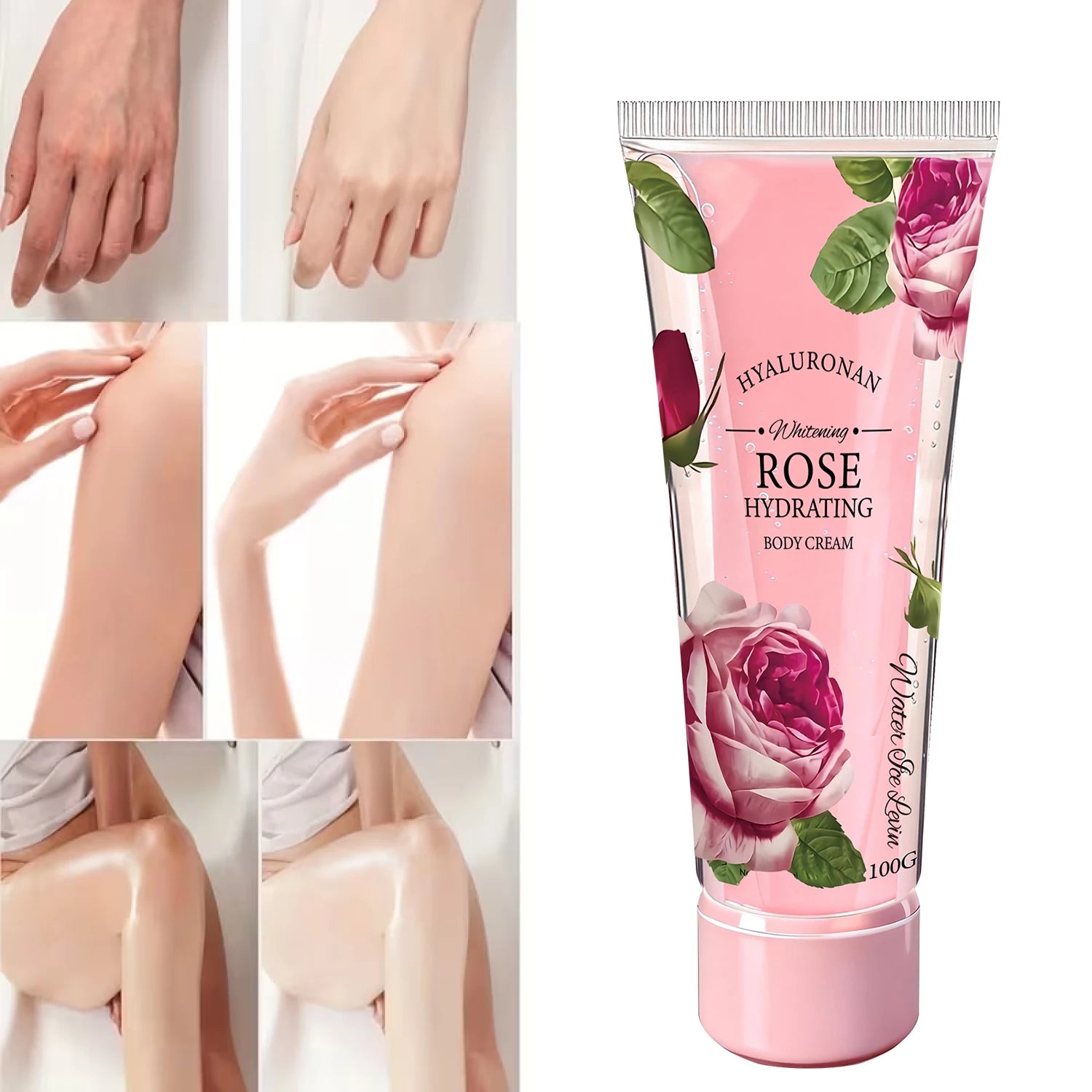 Body Cream with Niacinamide & Centella for Deep Moisturizing，Firming,Lightweight，Fast Absorption for All Skin Types