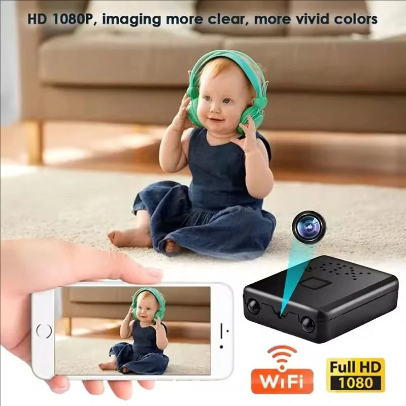 XD Mini Camera 2.4G WiFi HD 1080P Home Security Camcorder Micro Cam Video Surveillance Recorder Suport TF card