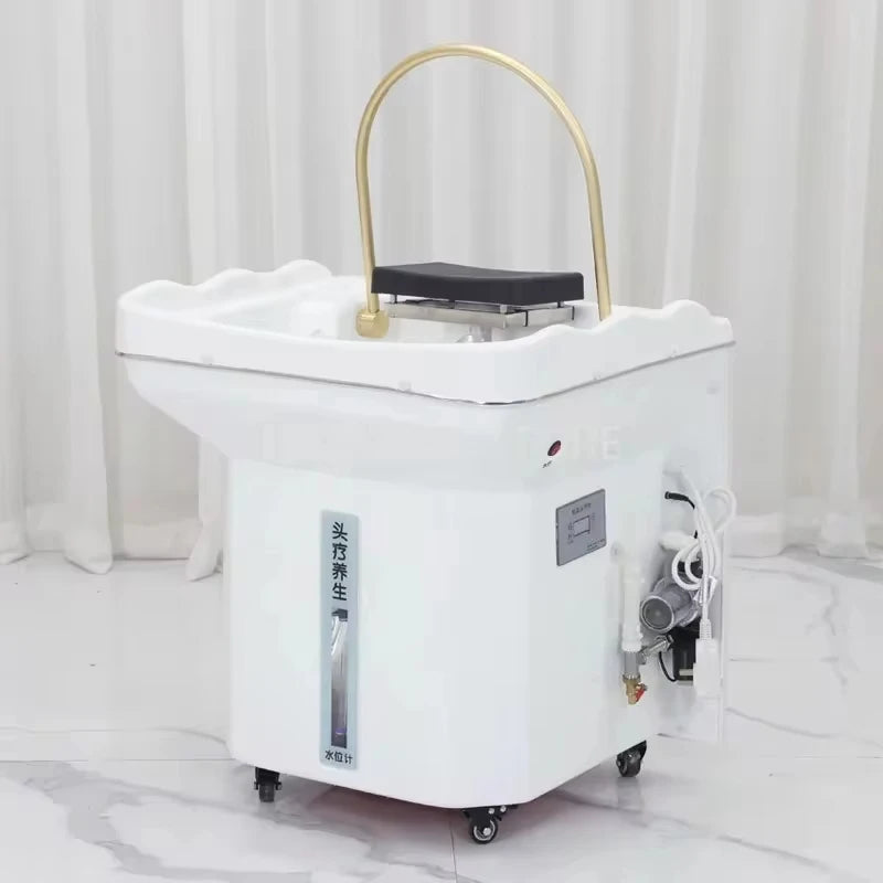 Portable Shampoo Chair for Salon - Adjustable Spa Hair Wash Station Massage Chairs STYLE1 Tidesmit