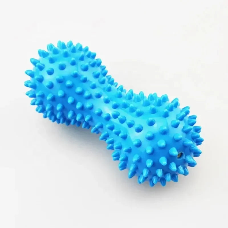 Peanut Massage Ball for Deep Tissue Fascia and Muscle Relief - Tidesmit Body Shaping Massage Equipment Blue Tidesmit