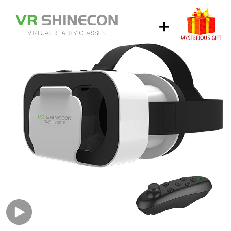 VR Headset for Smartphones - Lightweight Immersive Mobile VR Glasses Tidesmit