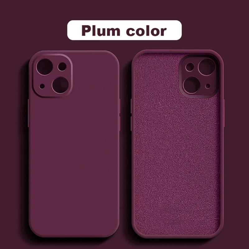 iPhone 15 Pro Silicone Case – Shock-Absorbing Slim Fit Cover Tidesmit
